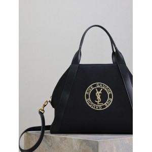 Ysl RIVE GAUCHE bowling tote in canvas 37 X 30 X 17.5 CM Bags