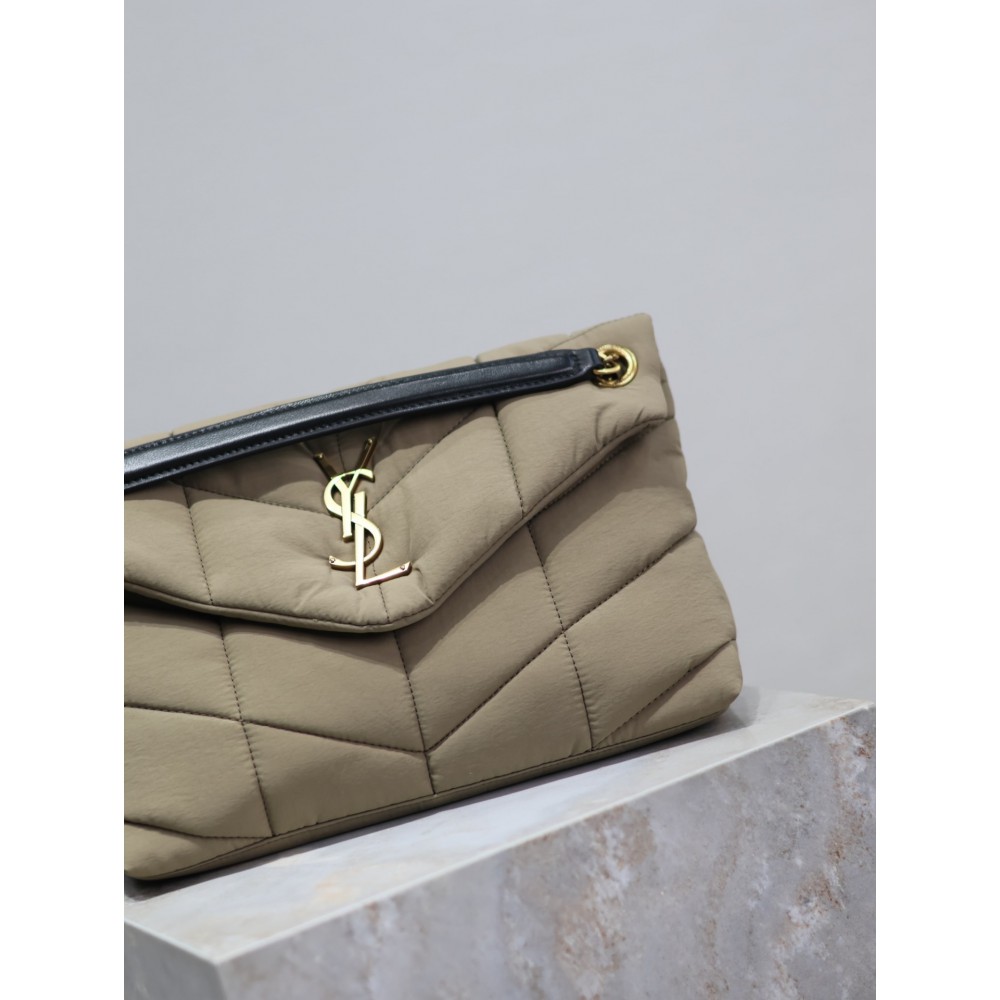 Ysl loulou puffer small size 29x18cm nylon Bags