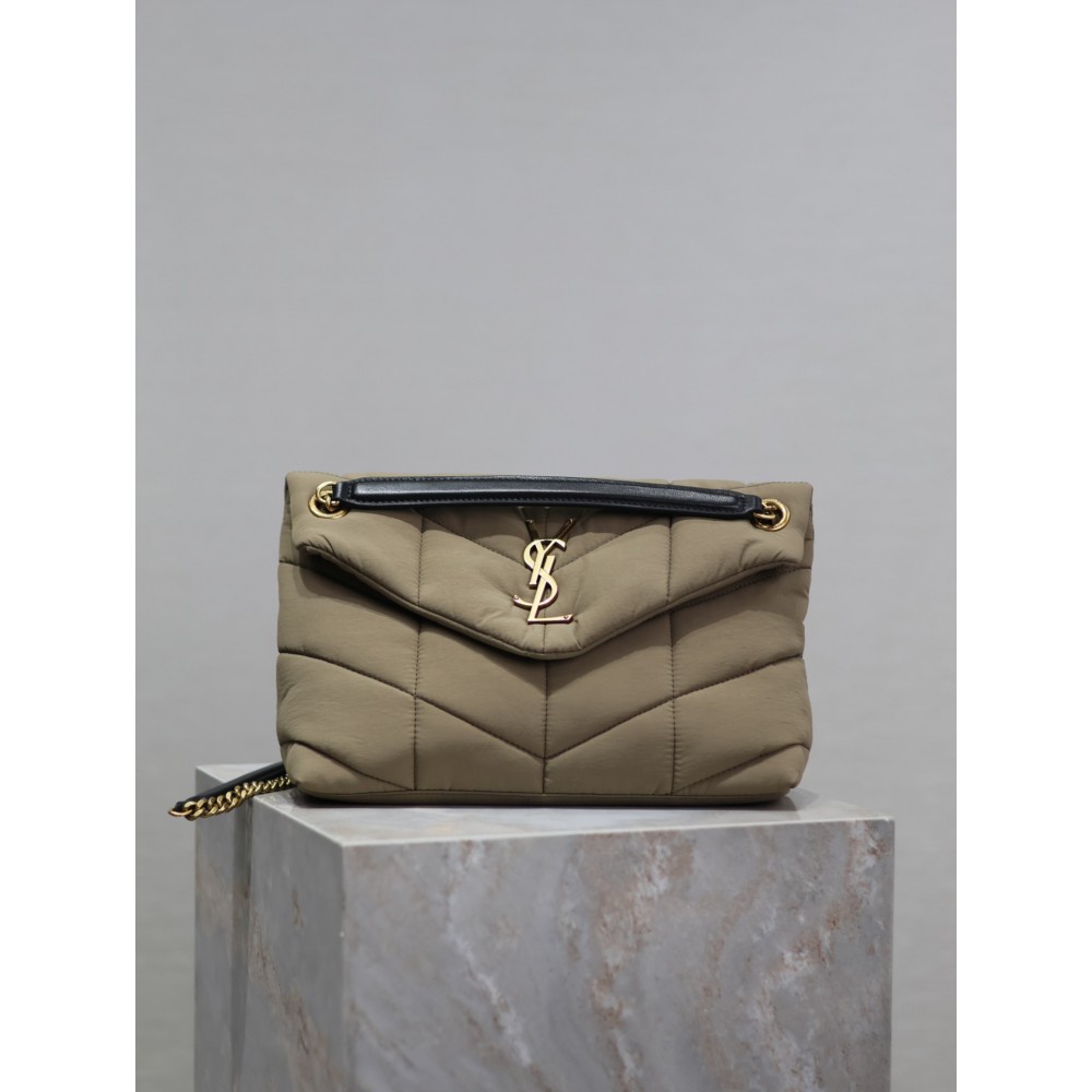 Ysl loulou puffer small size 29x18cm nylon Bags