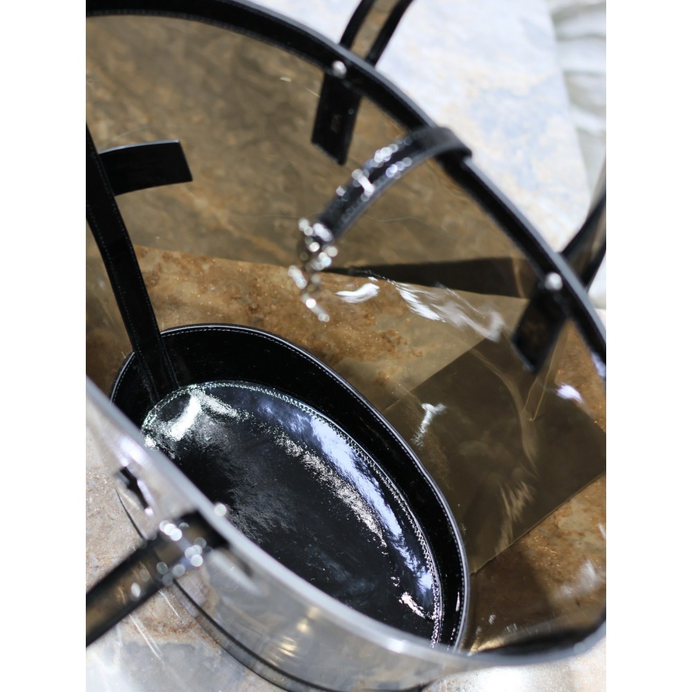 Ysl Panier bag patent leather 23.5/49×32.5×10-15cm Bags