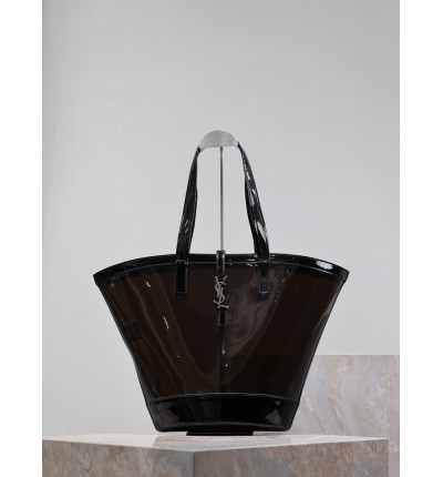 Ysl Panier bag patent leather 23.5/49×32.5×10-15cm