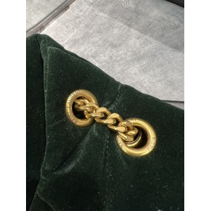 Ysl loulou puffer small size 29x18cm velvet Bags