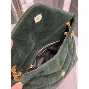 Ysl loulou puffer small size 29x18cm velvet Bags