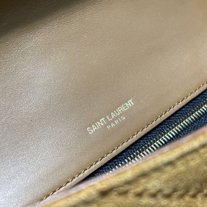 Ysl niki velvet leather bag 28x20cm Bags