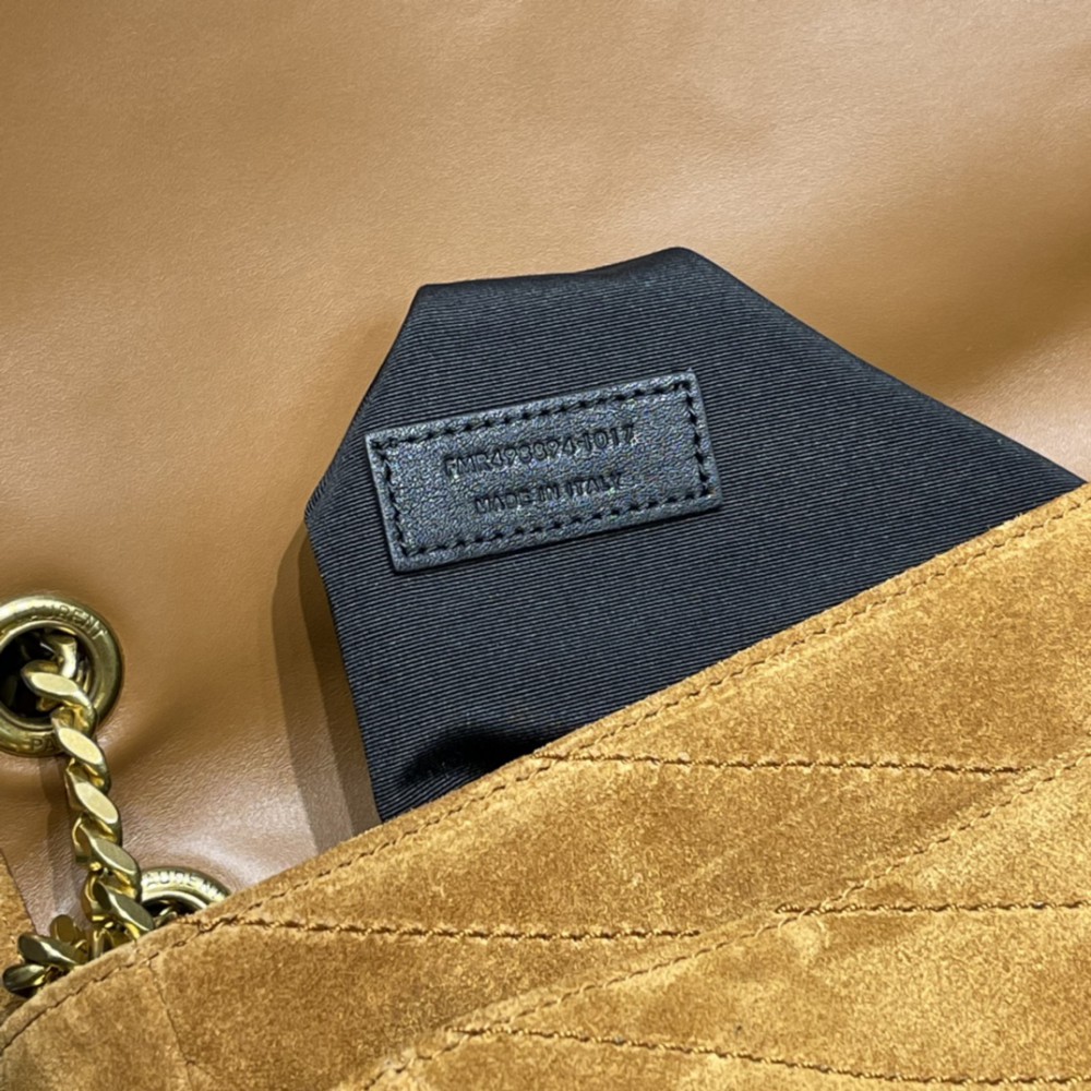 Ysl niki velvet leather bag 28x20cm Bags