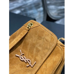 Ysl niki velvet leather bag 28x20cm Bags