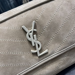Ysl niki velvet leather bag 28x20cm Bags