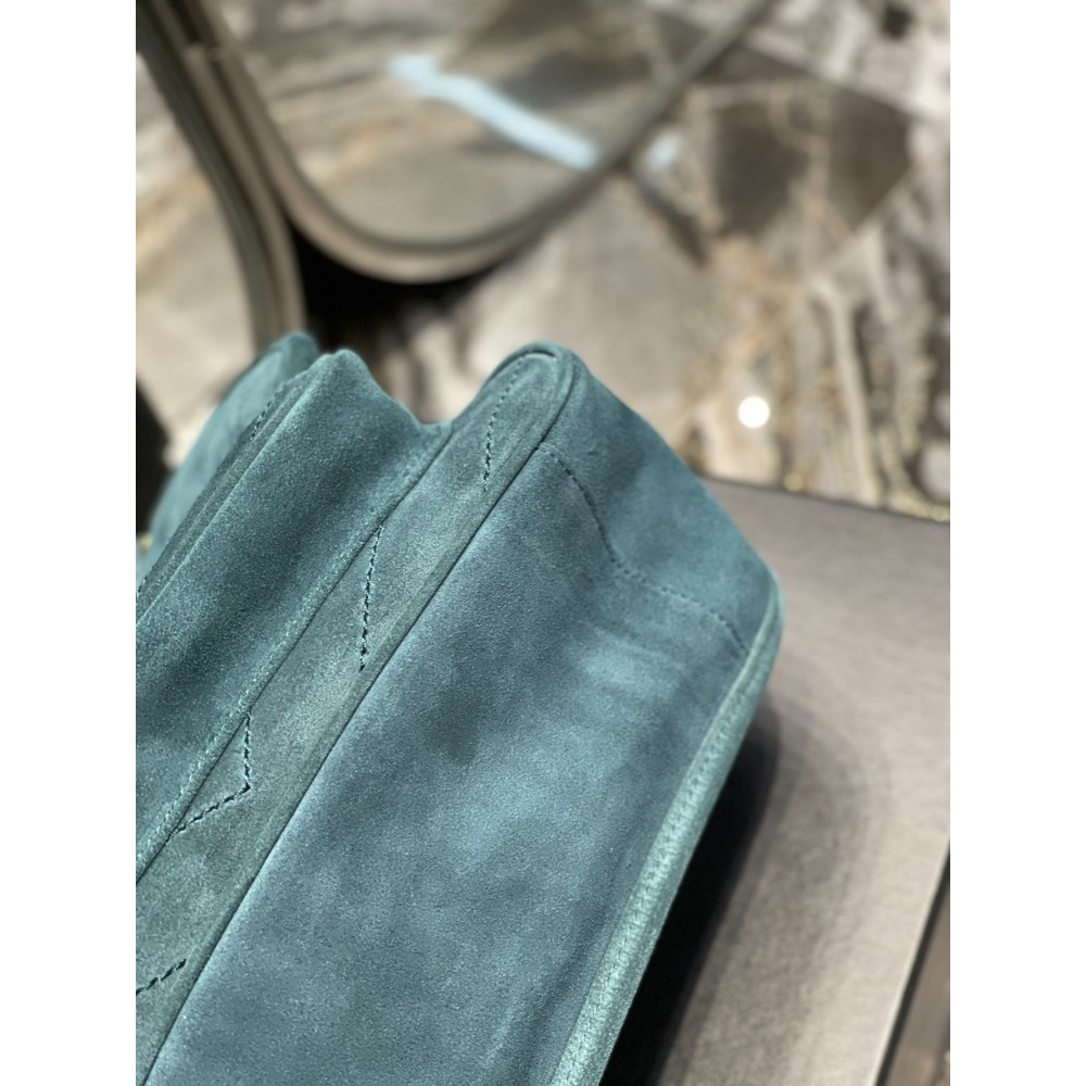 Ysl niki velvet leather bag 28x20cm Bags