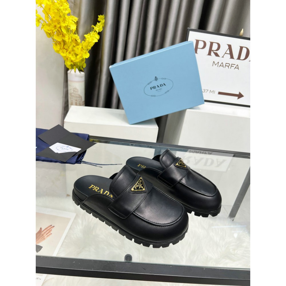Prada Leather mules 36-42 Shoes