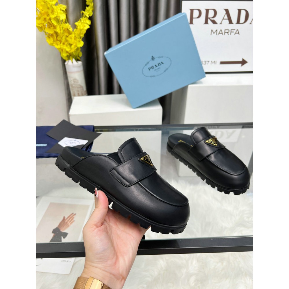 Prada Leather mules 36-42 Shoes