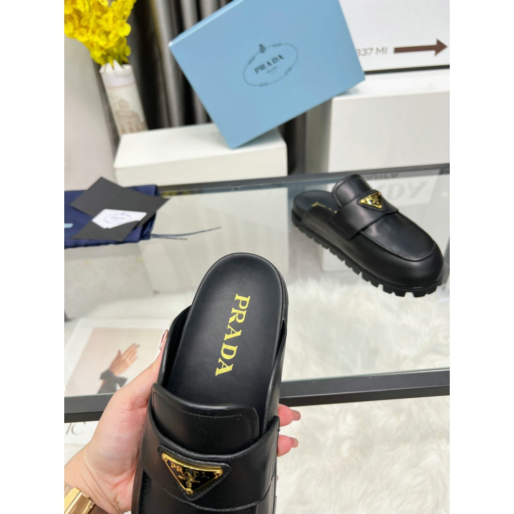 Prada Leather mules 36-42 Shoes