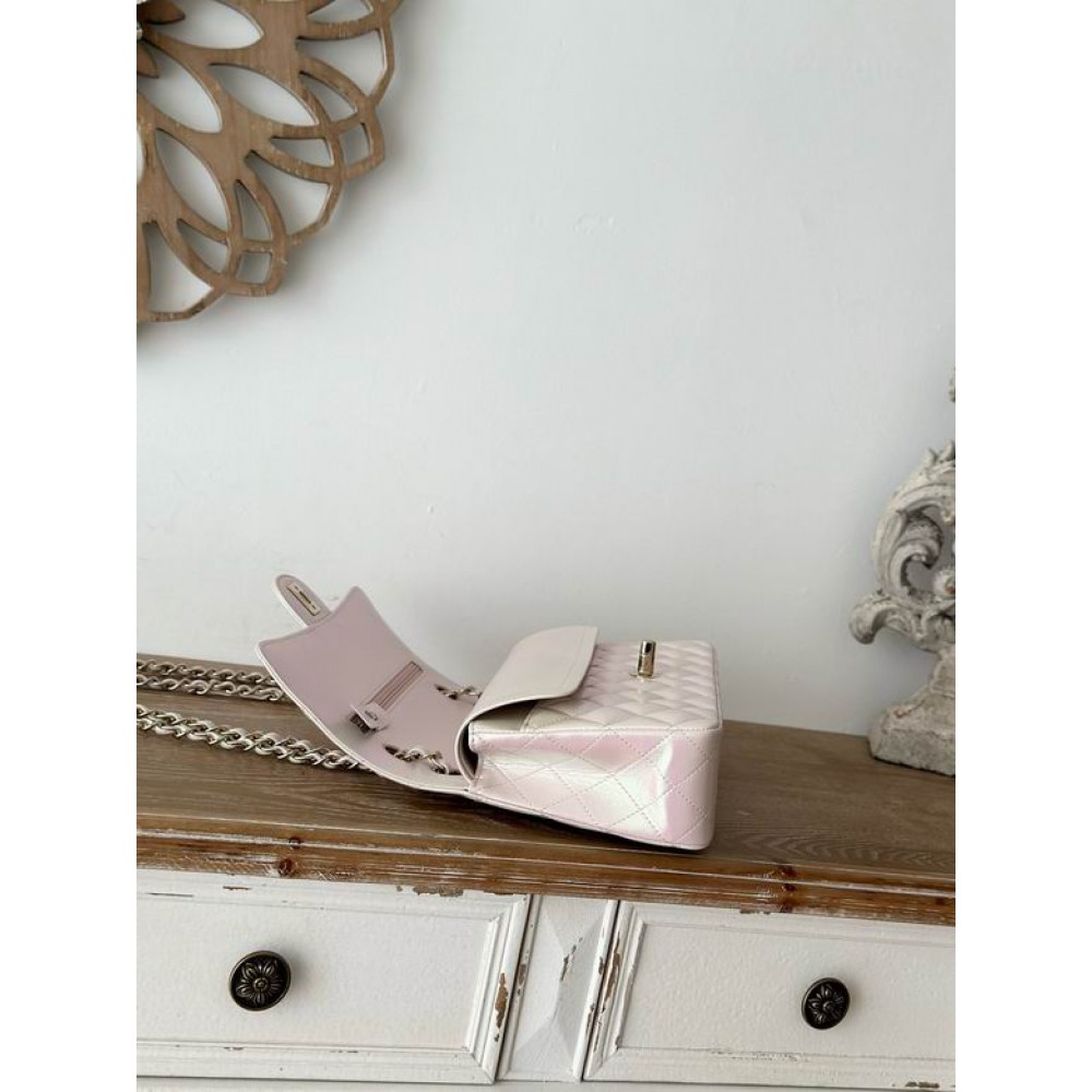 Chanel classic flap bag medium size 25.5X15X6cm iridiscent Bags