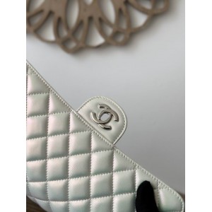 Chanel classic flap bag medium size 25.5X15X6cm iridiscent Bags