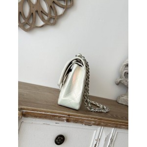 Chanel classic flap bag medium size 25.5X15X6cm iridiscent Bags