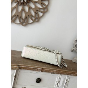 Chanel classic flap bag medium size 25.5X15X6cm iridiscent Bags