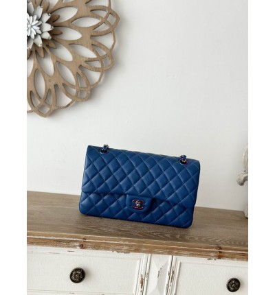 Chanel classic flap bag medium size 25.5X15X6cm