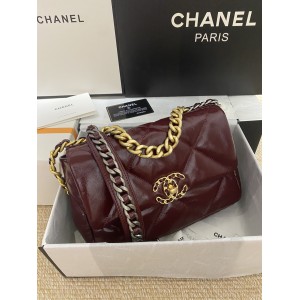Chanel19 26x19cm leather 100% Bags