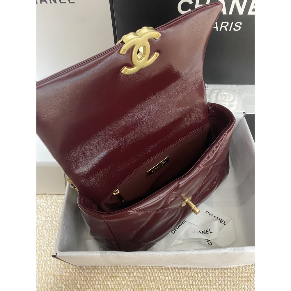 Chanel19 26x19cm leather 100% Bags