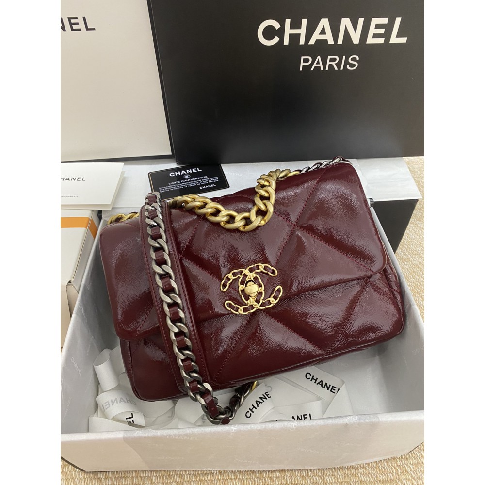 Chanel19 26x19cm leather 100% Bags