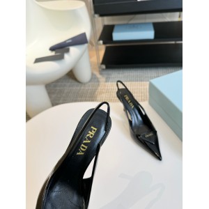 Prada Patent leather slingback pumps 7.5cm 35-42 Shoes