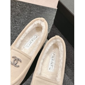 Chanel mocassins suede 35-41 shearling insole Shoes
