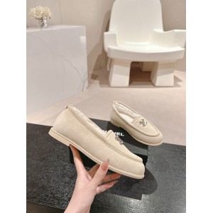 Chanel mocassins suede 35-41 shearling insole Shoes