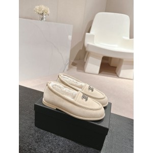 Chanel mocassins suede 35-41 shearling insole Shoes