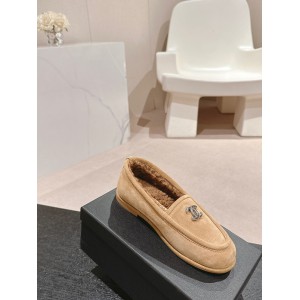 Chanel mocassins suede 35-41 shearling insole Shoes