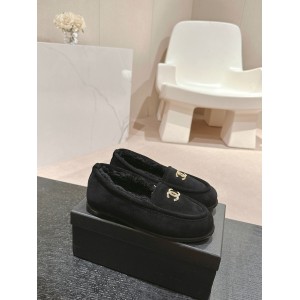 Chanel mocassins suede 35-41 shearling insole Shoes