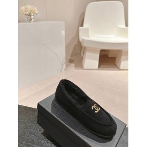 Chanel mocassins suede 35-41 shearling insole Shoes