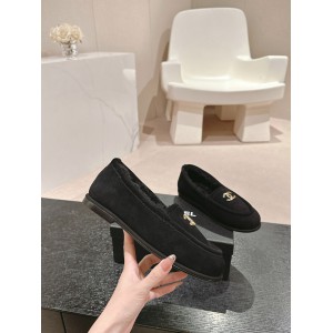 Chanel mocassins suede 35-41 shearling insole Shoes