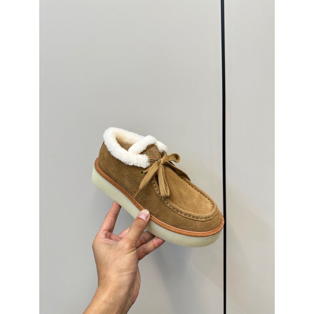 Prada suede chukka loafers 35-42 Shoes