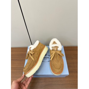 Prada suede chukka loafers 35-42 Shoes