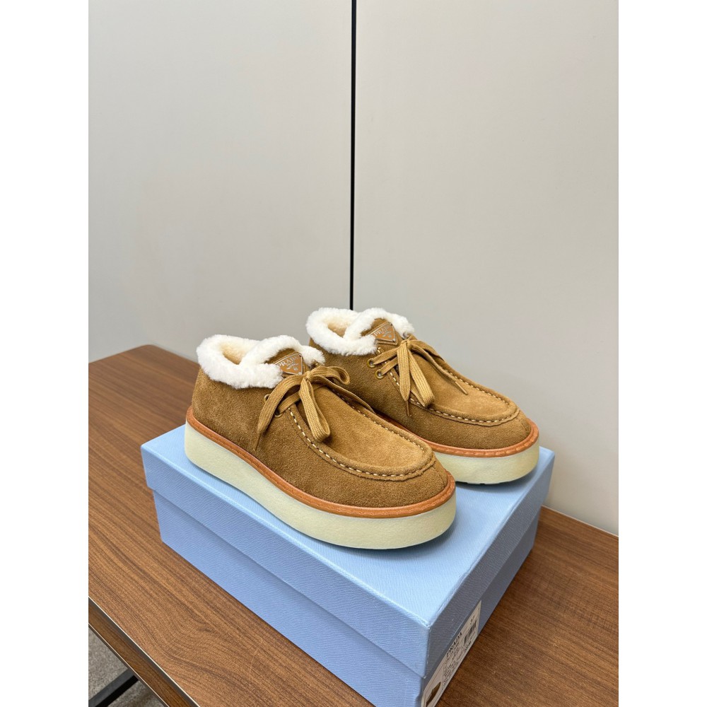 Prada suede chukka loafers 35-42 Shoes