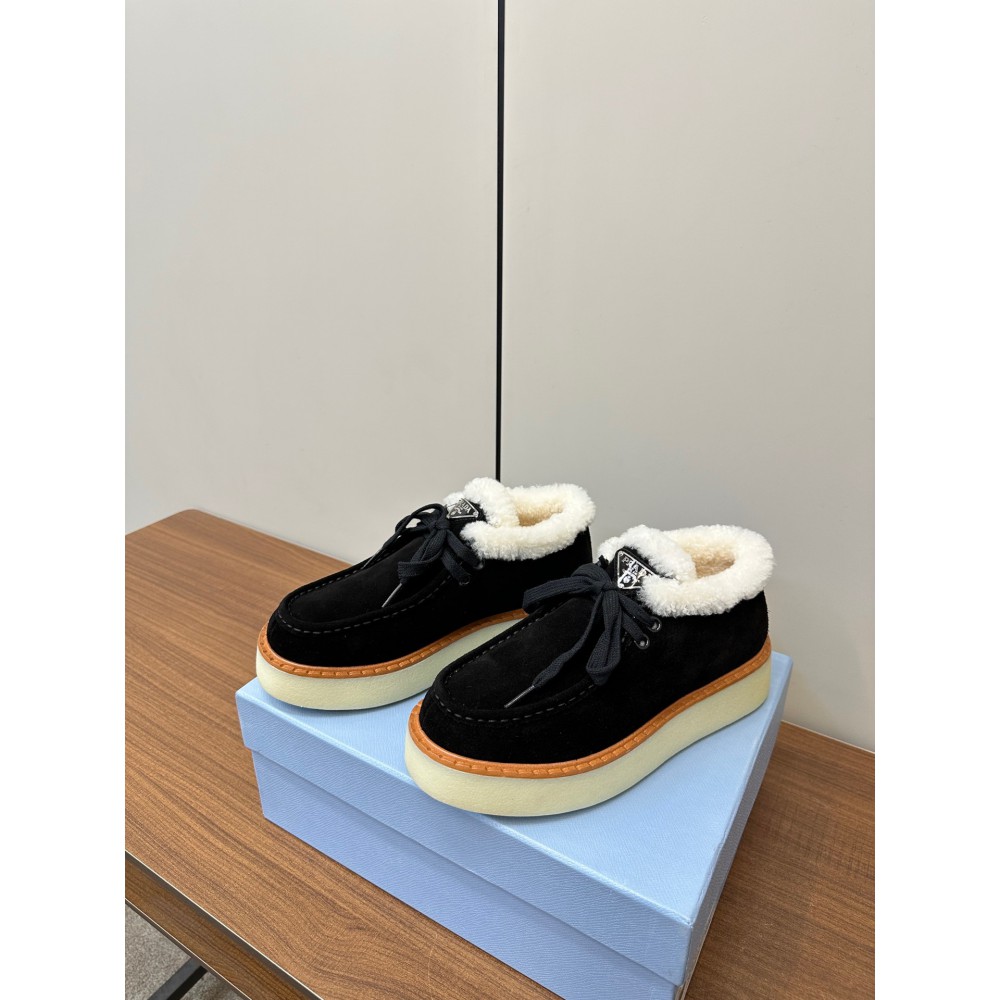 Prada suede chukka loafers 35-42 Shoes