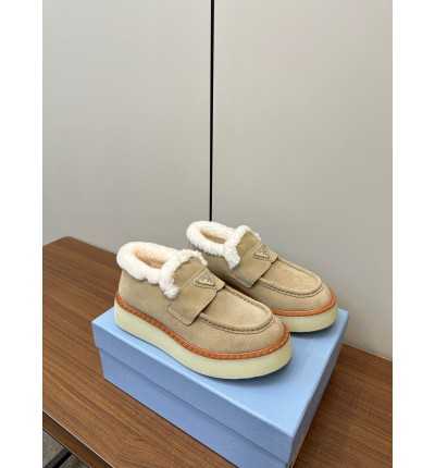 Prada suede evolve loafers 35-41