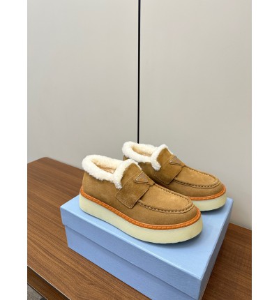 Prada suede evolve loafers 35-41