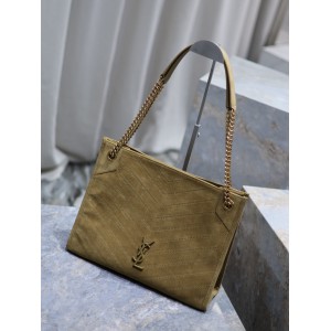 Ysl niki shopping bag 33x27x11.5cm suede Bags