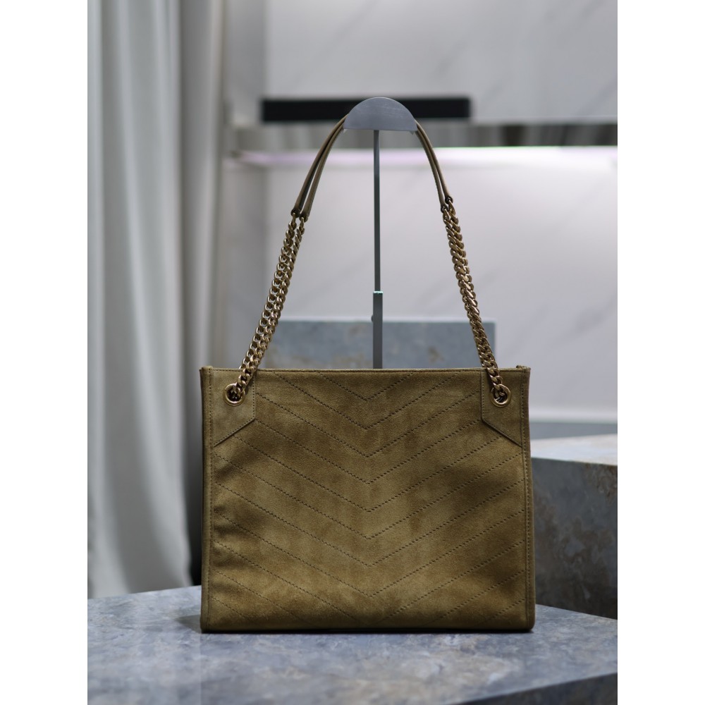 Ysl niki shopping bag 33x27x11.5cm suede Bags