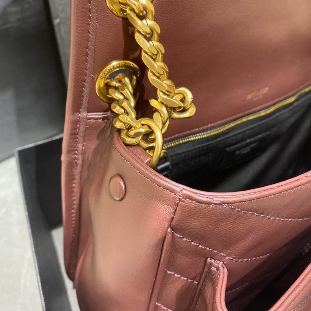 Ysl niki lampskin plain leather 28x20cm Bags