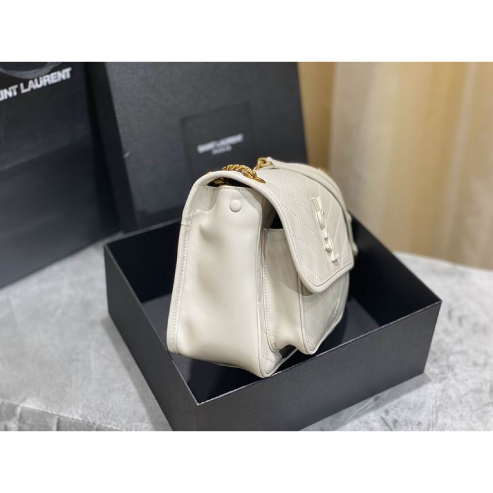 Ysl niki lampskin plain leather 28x20cm Bags