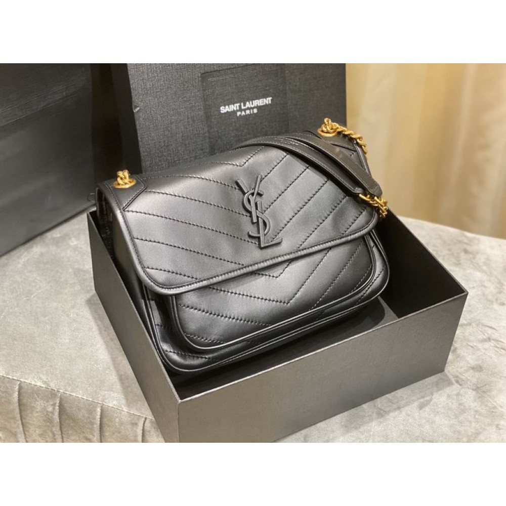 Ysl niki lampskin plain leather 28x20cm Bags
