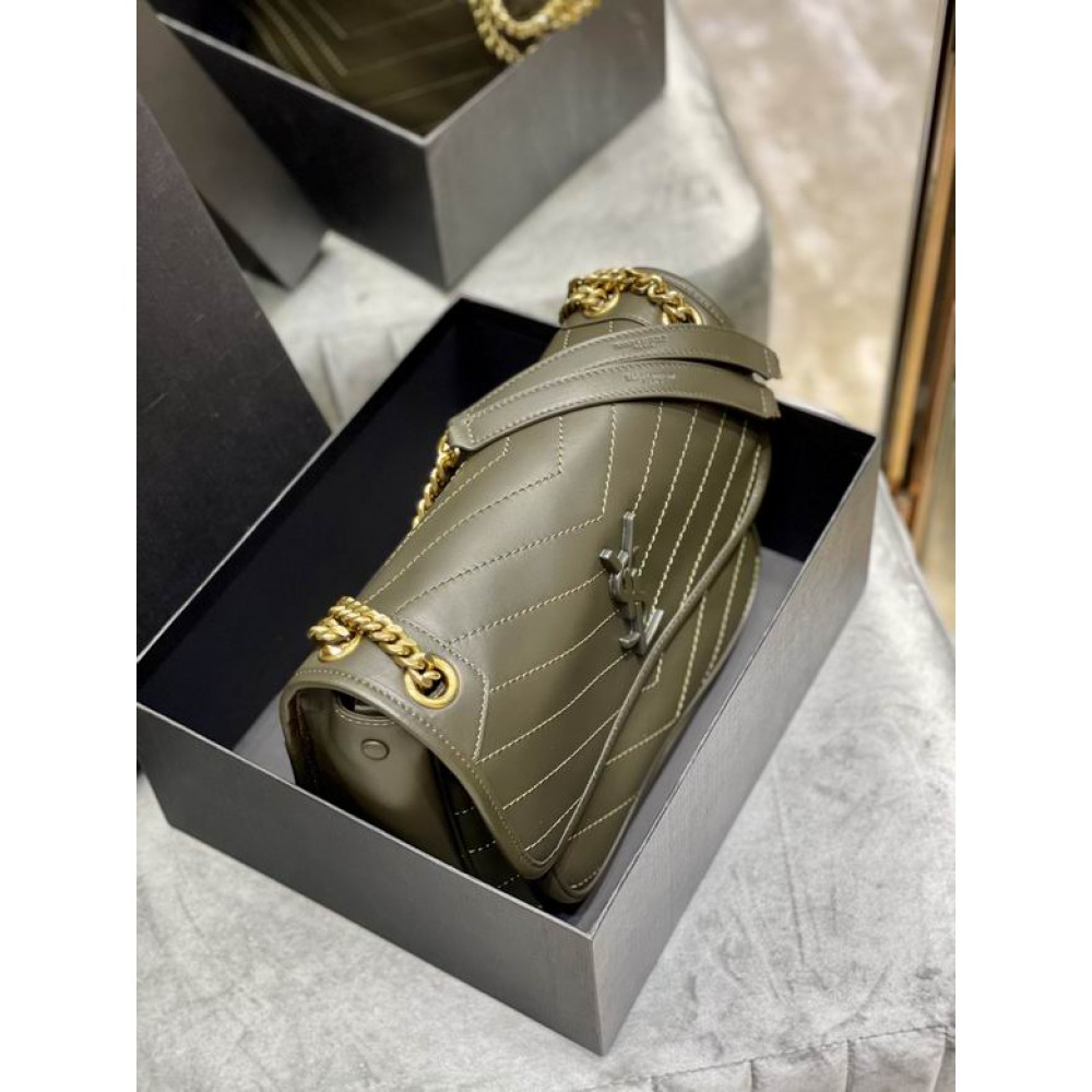 Ysl niki lampskin plain leather 28x20cm Bags