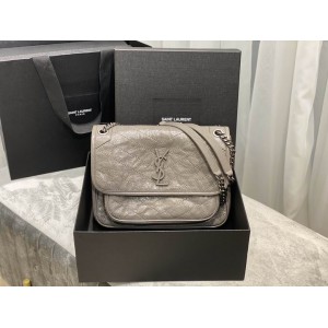 Ysl niki bag vintage leather 28x20cm Bags