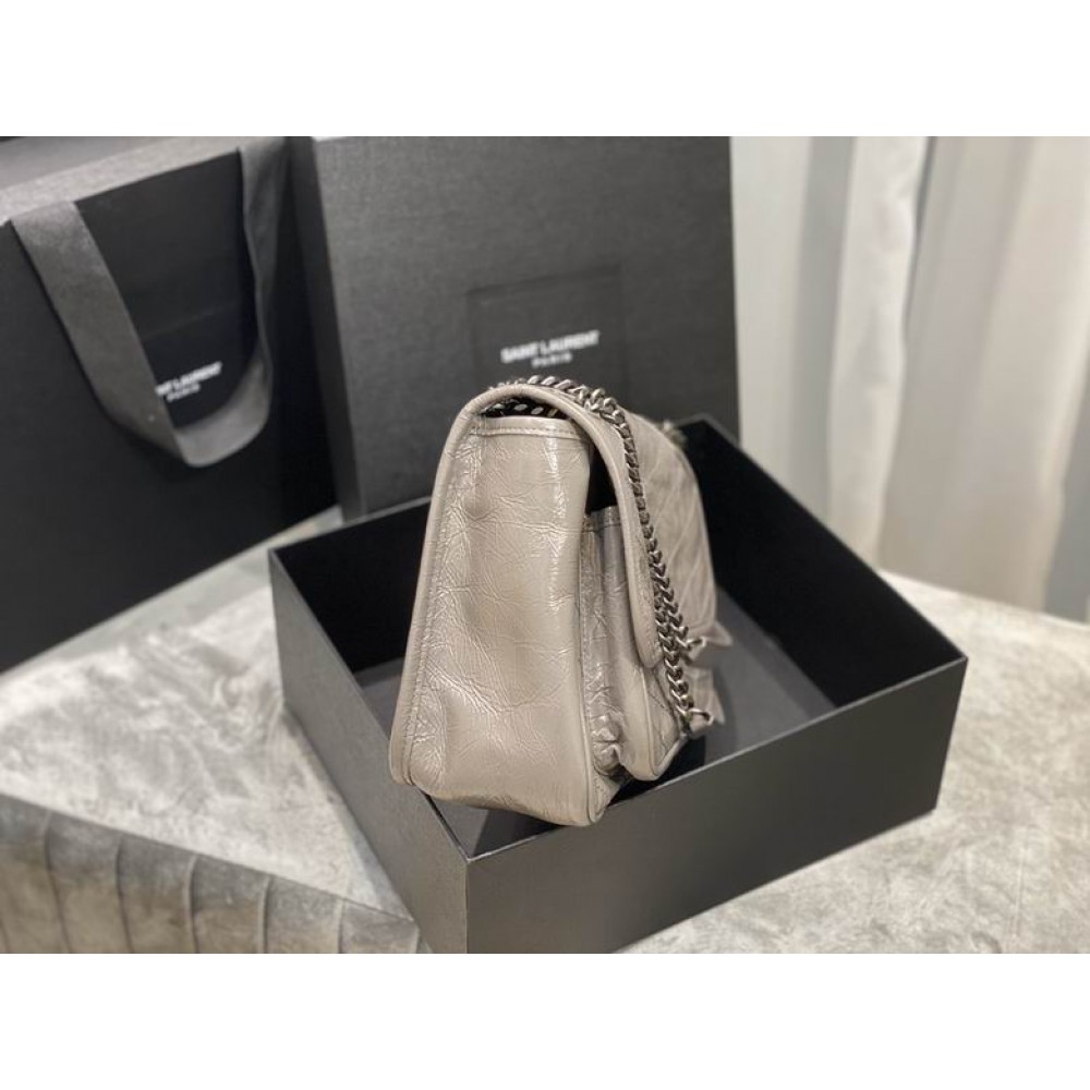 Ysl niki bag vintage leather 28x20cm Bags