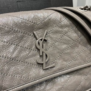 Ysl niki bag vintage leather 28x20cm Bags