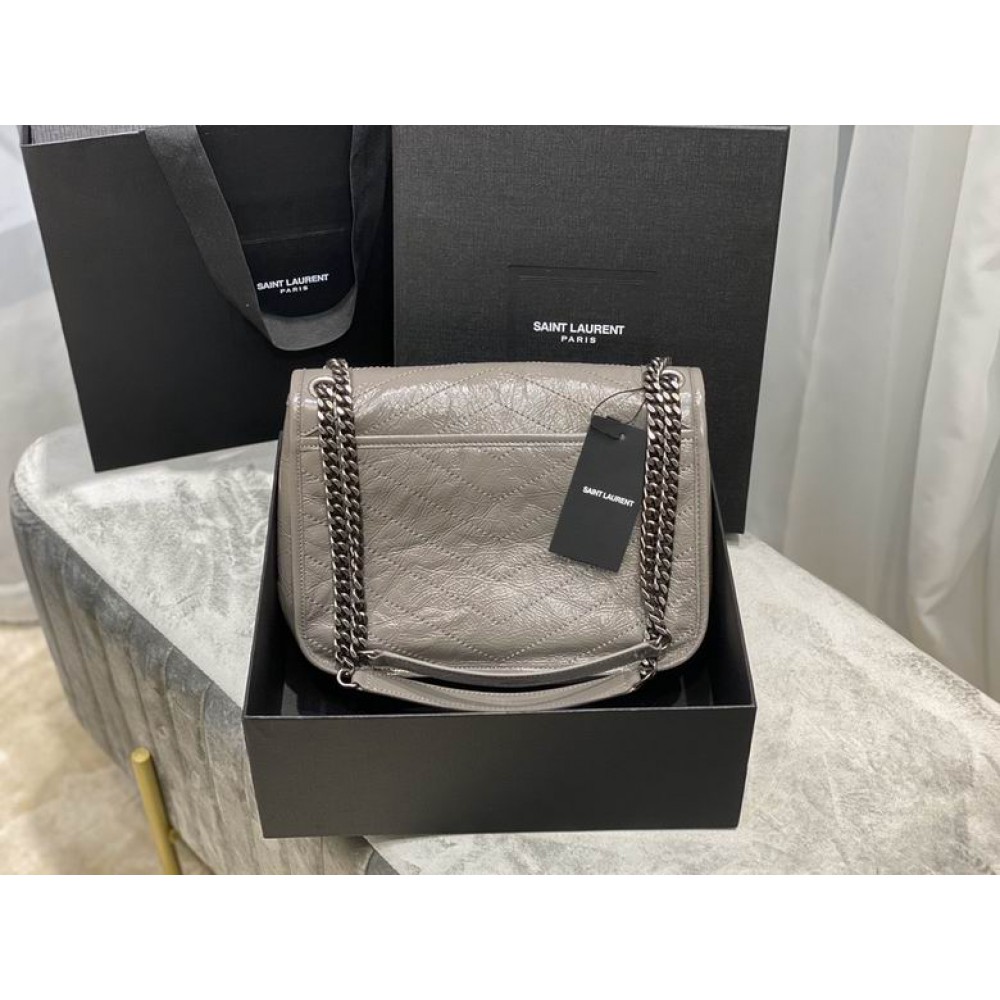 Ysl niki bag vintage leather 28x20cm Bags