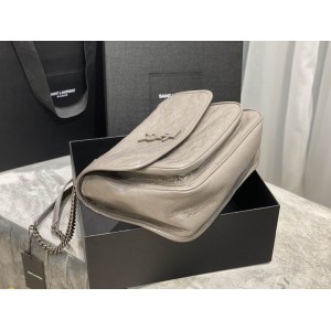 Ysl niki bag vintage leather 28x20cm Bags