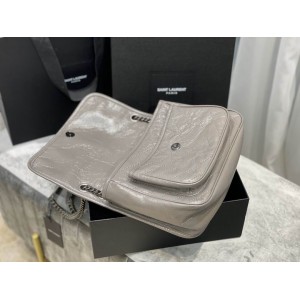 Ysl niki bag vintage leather 28x20cm Bags