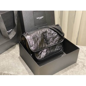 Ysl niki bag vintage leather 28x20cm Bags